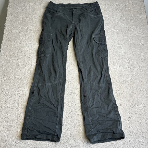 Women's Kuhl Size 6S Splash Roll Up Pant Grey Hiking Outdoor - Picture 1 of 7